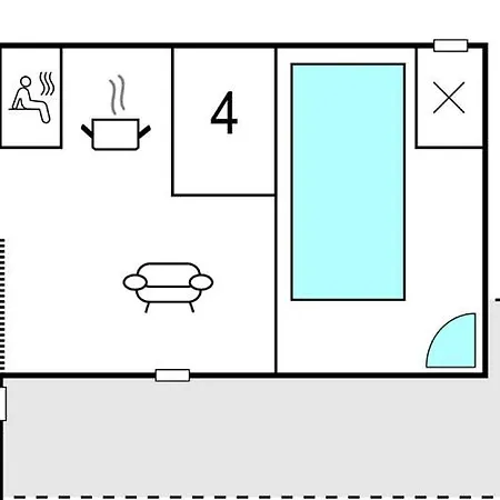 Stunning In Ringkobing With Sauna *